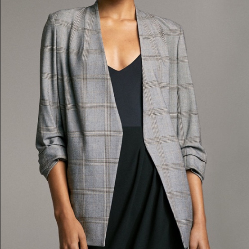 Aritiza BABATON Power Check Blazer (size 6)